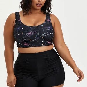 Torrid Galaxy Scoop bikini swim top